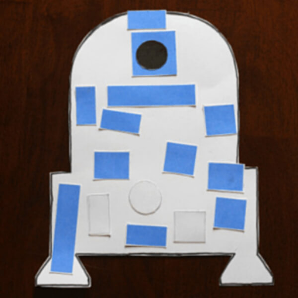 Simple Star Wars Papercraft - Crafting Ideas for Children Based on Star Wars 