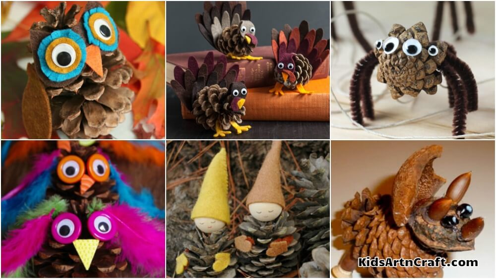 Pinecone Crafts For Kids