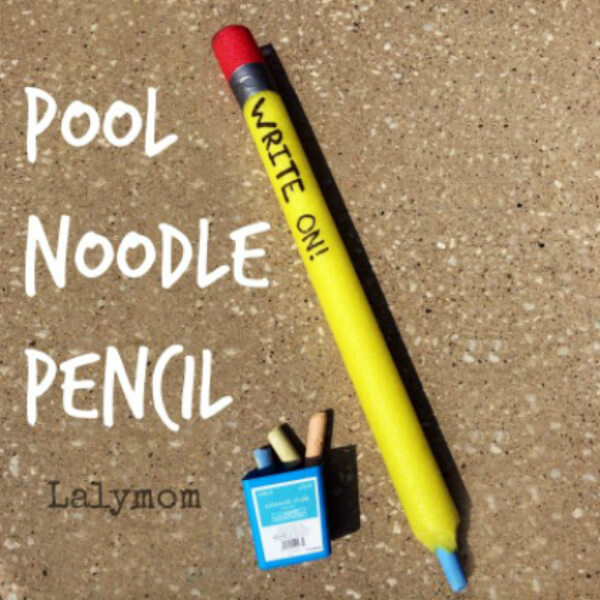 Noodle Activities For Kids Beautiful Pool Noodle Pencil