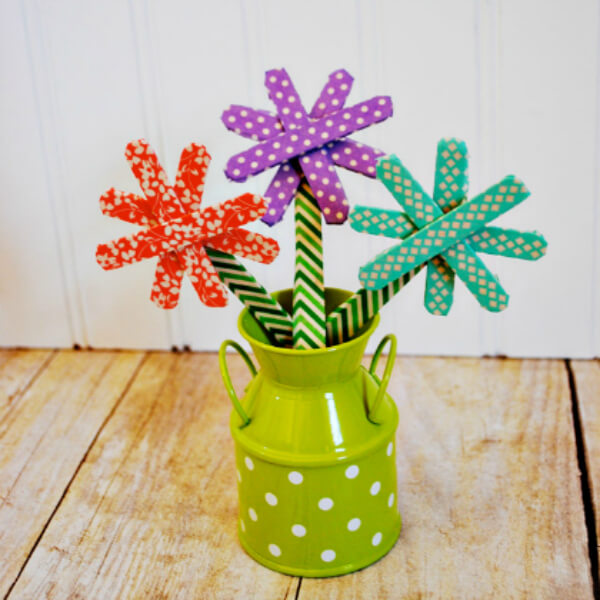 Popsicle Stick Flowers