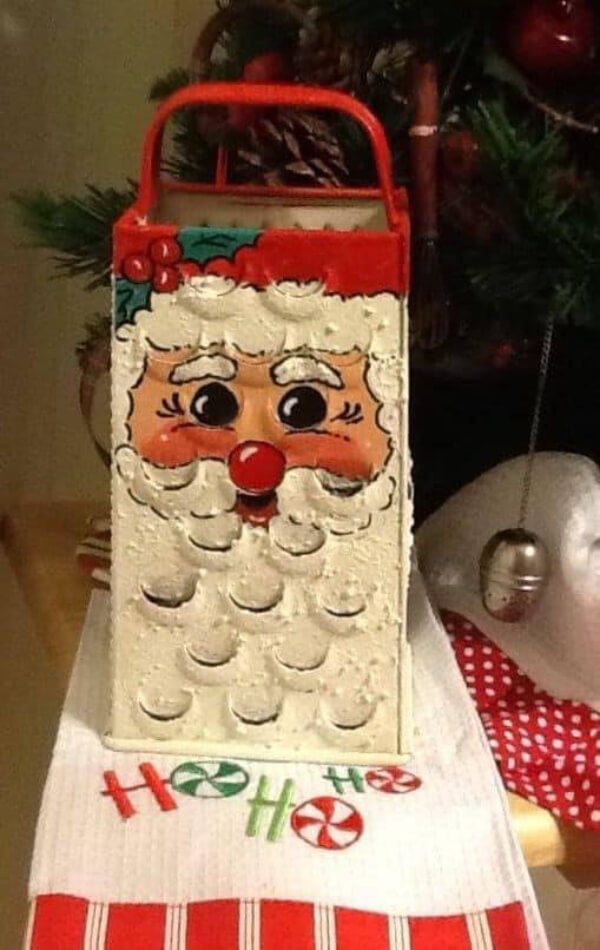 The Santa Claus Grater Renewed Ideas for Christmas Crafting!