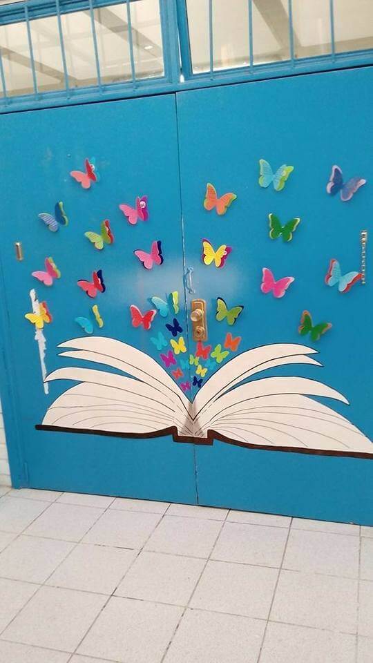  Butterflies Craft On Gate