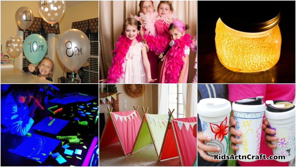 Slumber party ideas for 5 year old girls
