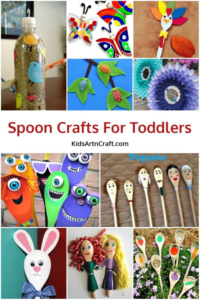 Simple Spoon Crafts for Kids Kids Art & Craft
