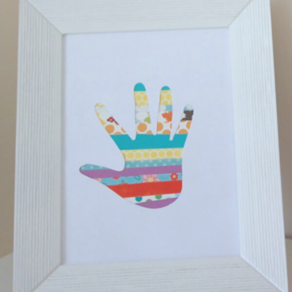 Cute Handprint Photo Frame Ideas For Kids