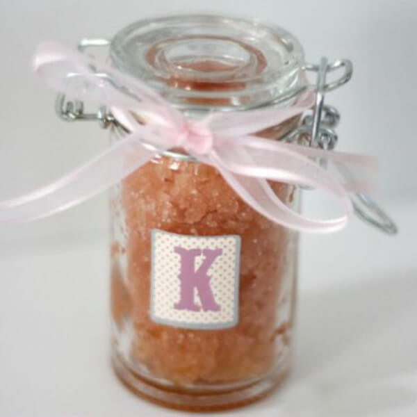 Beautiful Lavender Sugar Scrub Recipe Handmade Gifts for Teachers from Students