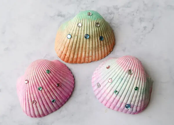 Seashell Craft Easy Sea Shell Crafts