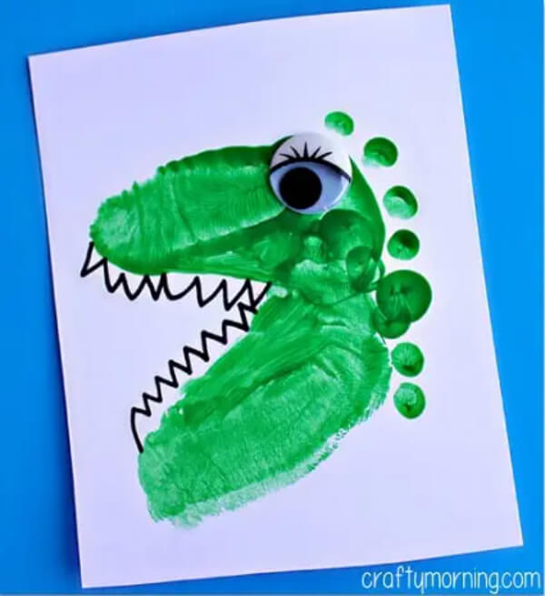  Footprint Craft of Dinosaur