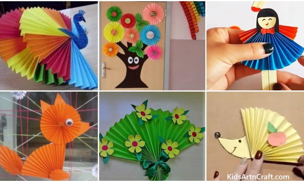 Accordion Paper Craft Ideas for Kids Kids Art & Craft