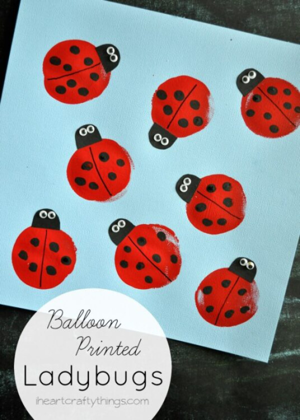 Balloon Print Ladybug