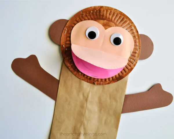 Paper Bag Monkey Craft