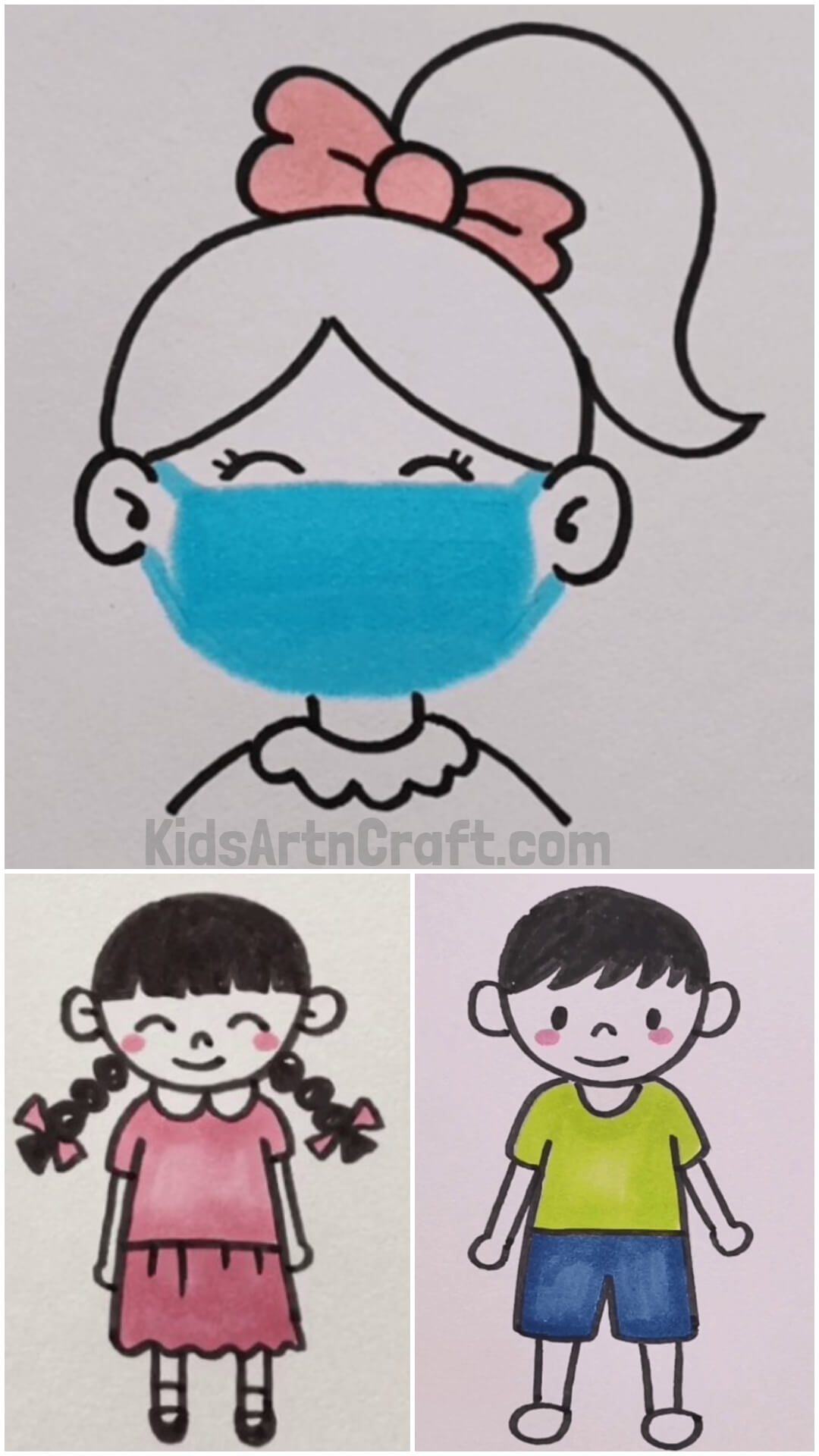 Boy & Girl Drawing Ideas for Kids