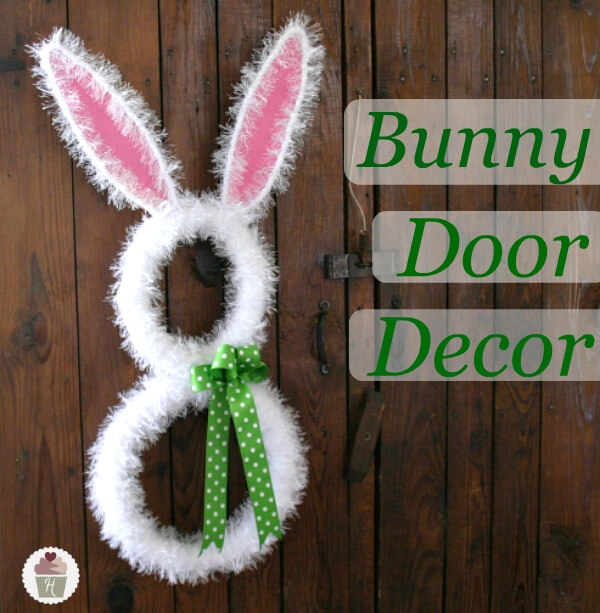 Bunny Door Decor