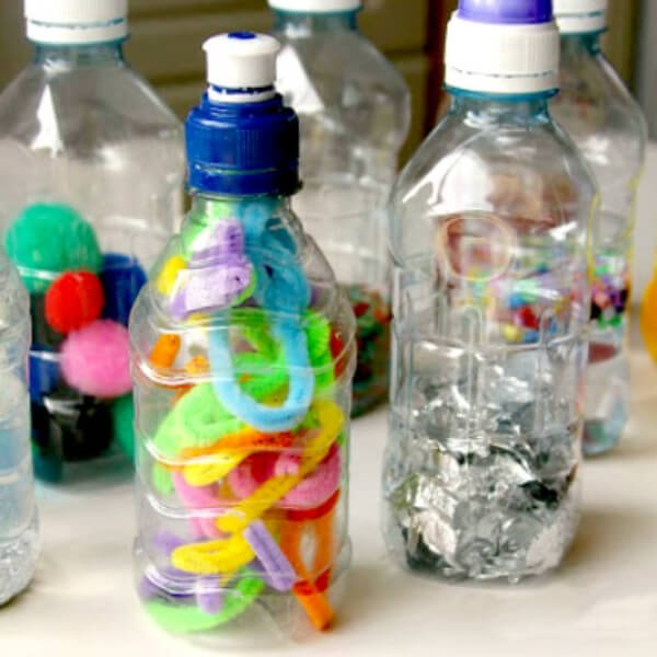 Sensory Play Discovery Bottle Toys creative activities For Toddlers