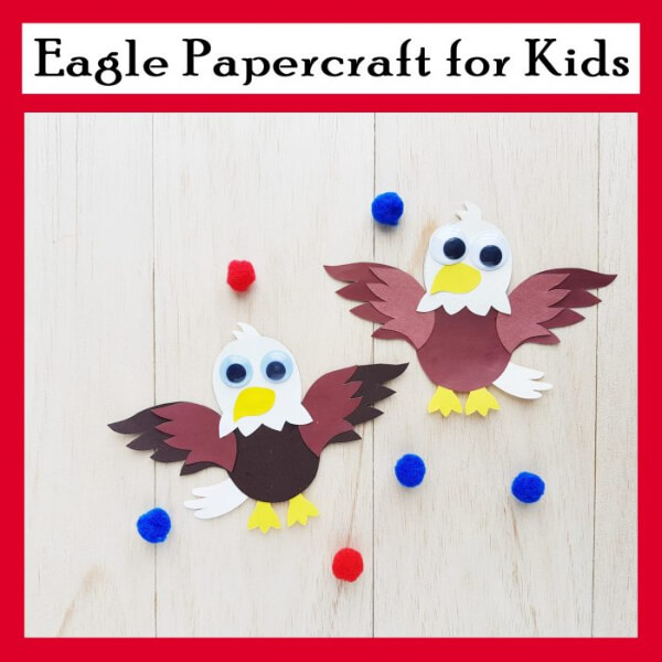 Cute Eagle Baby Craft For Kids 