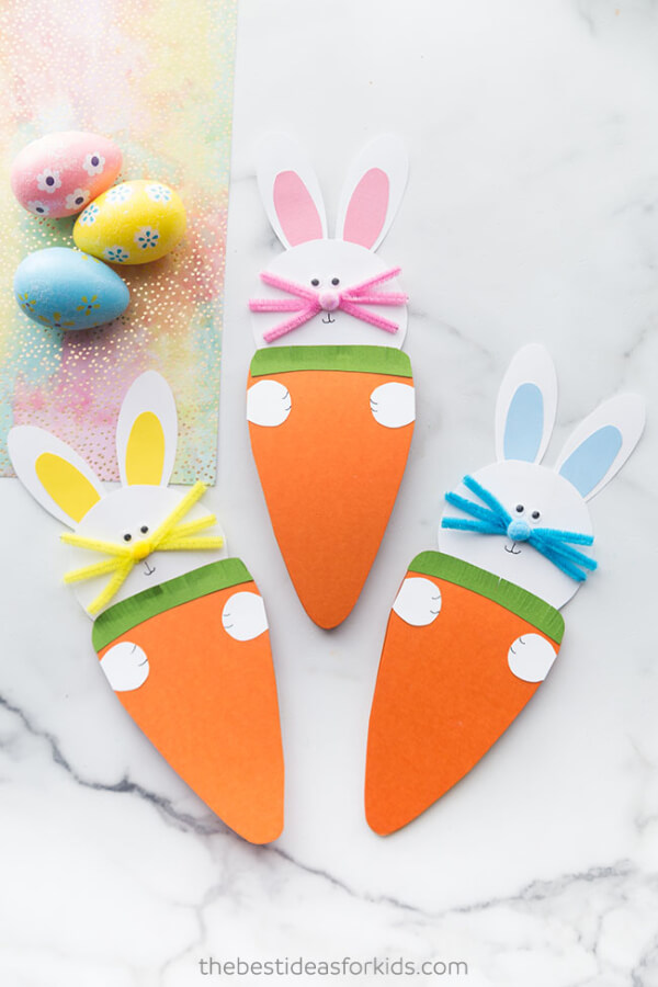 Easter Carrot Card Carrot Crafts & Activities for Kids