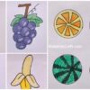 Fruits Drawing for Kids