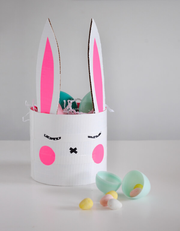DIY Easter Basket Ideas DIY Bunny Basket