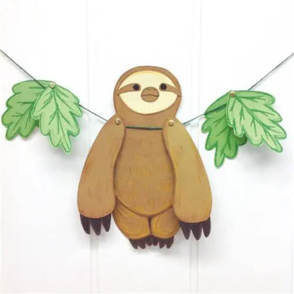 Paper Sloth Craft