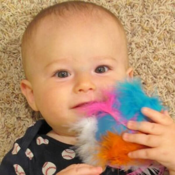 DIY Sensory Ball Activity For 2-Years-Old