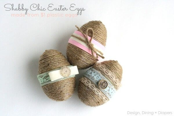 The Shabby Chic Easter Eggs