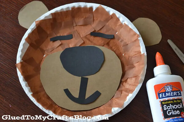 Sleeping Bear Paper Plate Craft For Kids