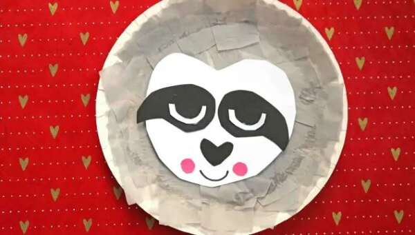 Paper Plate Sloth Craft