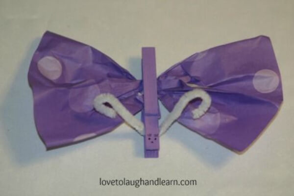 Activities For Beautiful Purple Butterfly craft