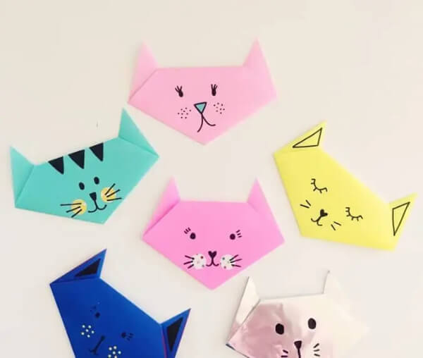 Cute Origami Cats