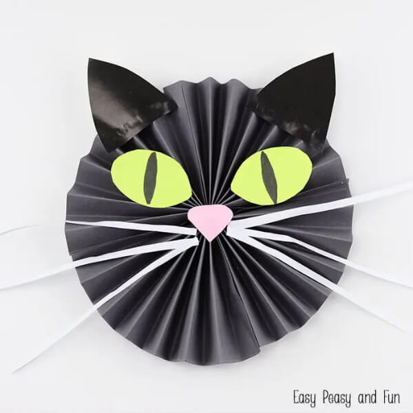 Black Paper Cat Craft Cat Craft Ideas For Kids