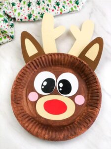 Easy Christmas Paper Plate Craft for Kids - Kids Art & Craft