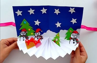 Crafting Christmas Celebrations with Paper for Children 