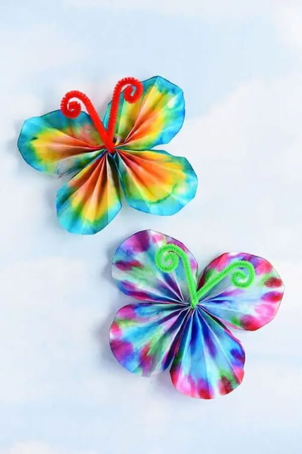 Coffee Filter Butterflies Easy Coffee Filter Crafts For Kids To Try This Holiday Season