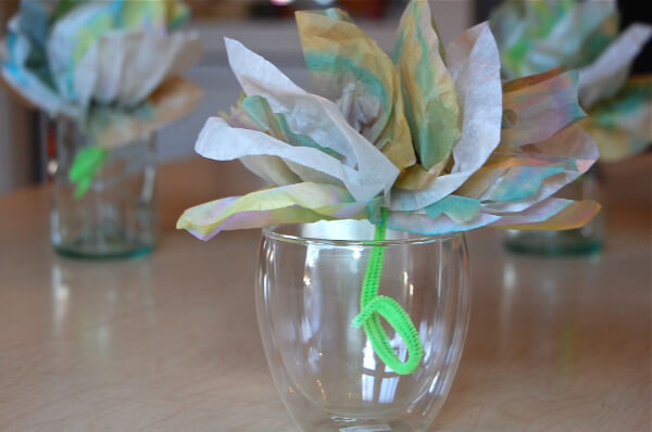 DIY Pipe Cleaner Craft & Activities For Kids DIY Coffee Filter Flowers With Pipe Cleaner