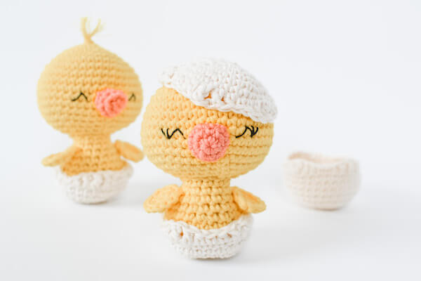 DIY Crochet Easter Chick Easter Crafts for Adults