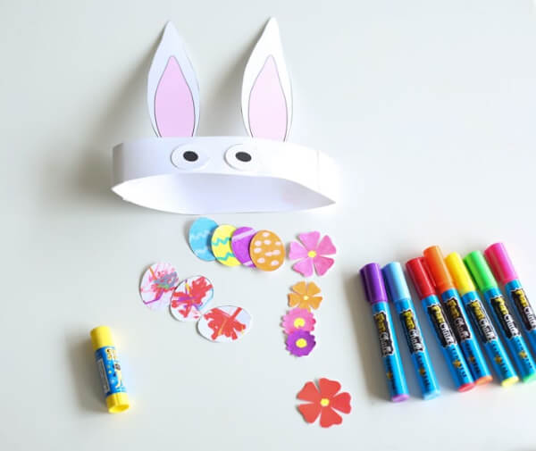 The Bunny Ears Headband Easter Bunny Crafts for Kids