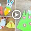 Easter Paper Craft Tutorials for Kids
