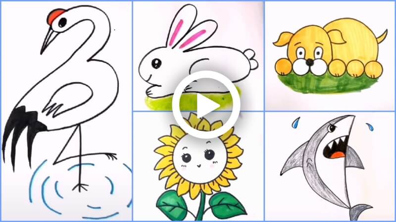 Easy Drawing Ideas for Kids