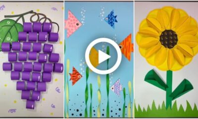 Easy Paper Craft Ideas for Kids - Video Tutorial