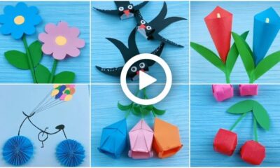 Easy Paper Craft Ideas for Kids