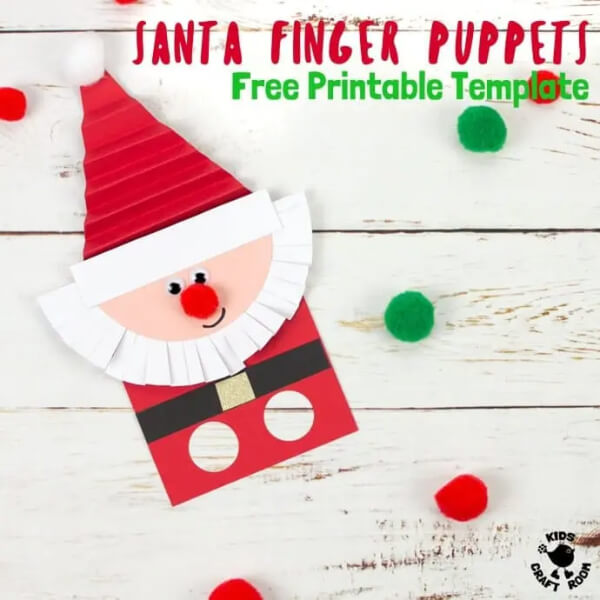 Santa Finger Puppets