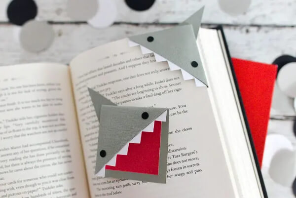 Fin-Tastic Shark Crafts For Kids Shark Bookmarks