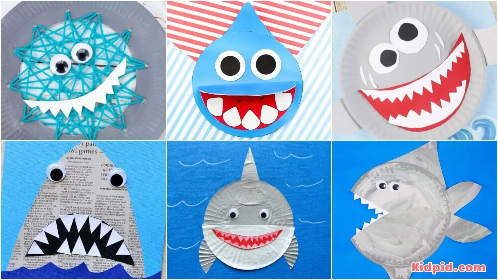 Fin-Tastic Shark Crafts For Kids