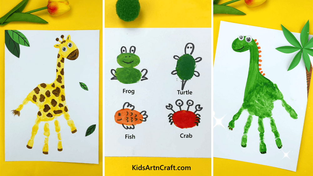 Easy Finger Painting Activities for Kids
