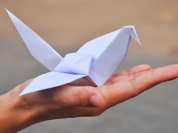 Eagle Origami Craft For Kids 