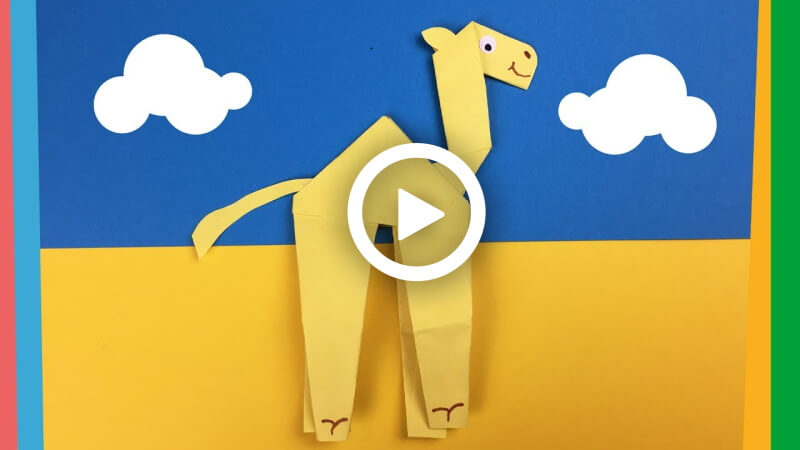 How to Make a DIY Paper Camel