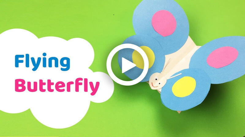 How to Make a Flying Butterfly Craft