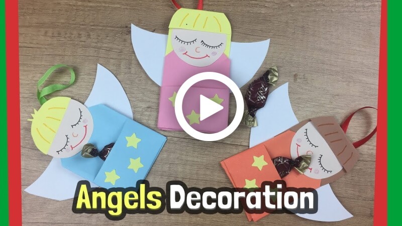 How to make Little Angels Craft with Candies