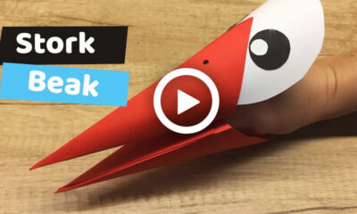 How to Make Stork Beak - Easy Craft for Kids