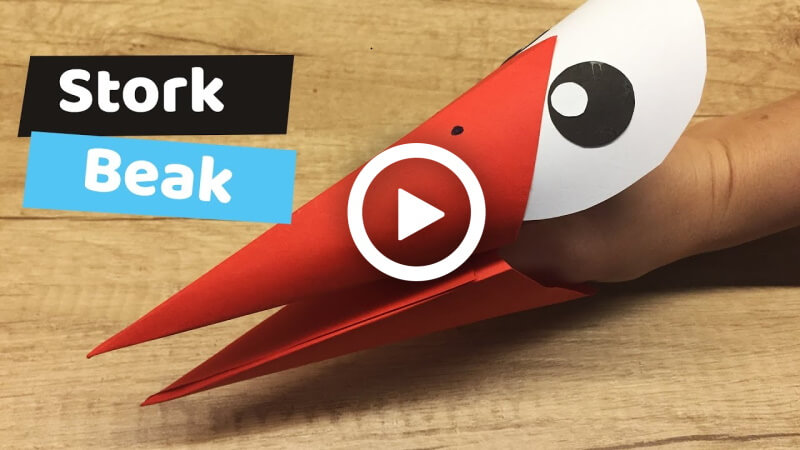 How to Make Stork Beak - Easy Craft for Kids